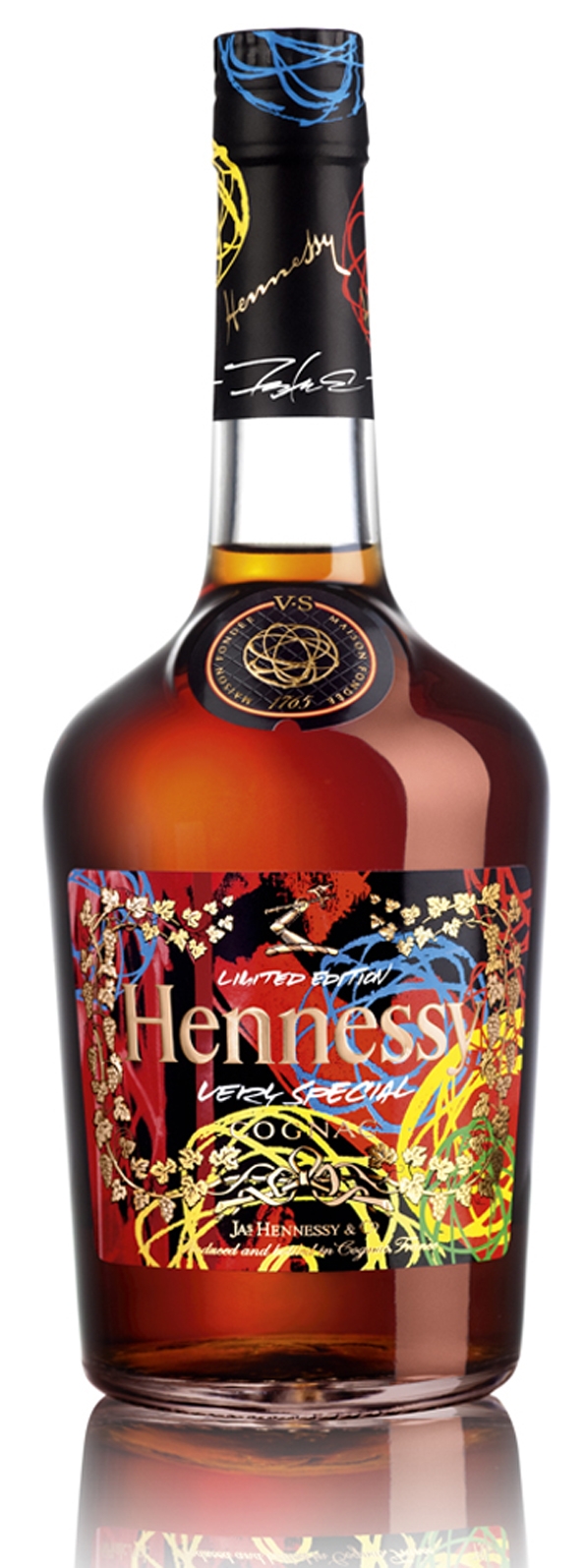 cognac, hennessy, futura, colette, collaboration, limited edition, bottle, luxe, spiritueux, artist, new-york,graffiti,graffeur,artiste,vsop,xo,vs,cask,fine de champagne,saveur,taste,gastronomie,savoir,art de vivre,france,french,lvmh