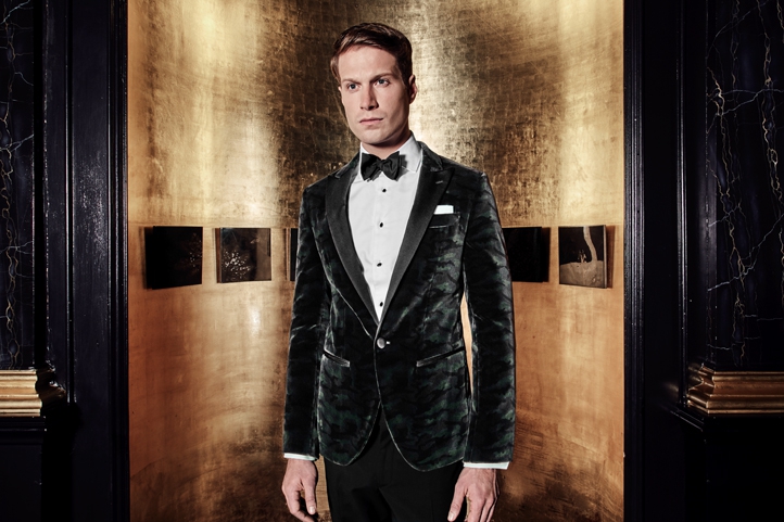 Hackett smoking jacket clearance