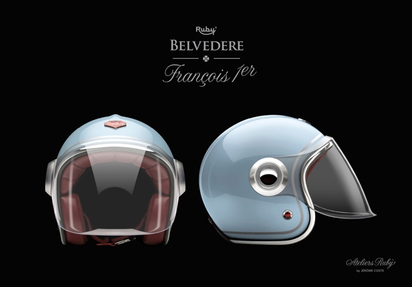 ruby,ateliers ruby,nouveautés,news,collection,couleurs,coloris,colors,casques,helmets,casque,helmet,jérome coste,dimitri coste,paris,luxe,luxury,pavillon,belvédère,fashion,mode,motorcycle,collaboration,karl lagerfeld,chanel,louis vuitton,colette,tron