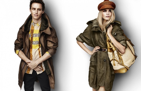 burberry,burberry prorsum,ss2012,ad campain,fashion,mode,luxe,spring,summer,trenchcoat,mario testino,christopher bailey,cara delevingne,eddie redmayne