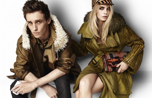 burberry,burberry prorsum,ss2012,ad campain,fashion,mode,luxe,spring,summer,trenchcoat,mario testino,christopher bailey,cara delevingne,eddie redmayne