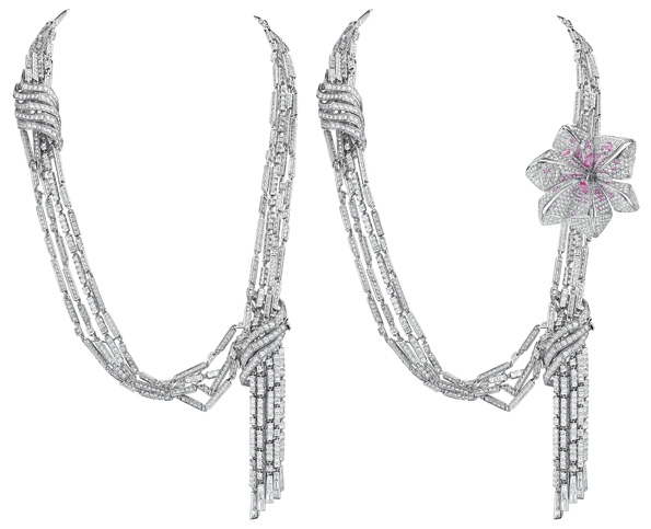 ellerio dits meller,mellerio,haute joaillerie,fine jewellery,high jewellery,joaillerie,joaillier,jewelry,jeweller,place vendôme,rue de la paix,précieux,marie de médicis,création,or,gold,diamant,émeraude,parrure,sautoir,broche,brooch,collier,perle,luxe,luxury,olivier mellerio,collection florissante,lys,fleur royale,france,royauté,symbole,bourgeon,printemps,éclats de lys,dentelles de lys