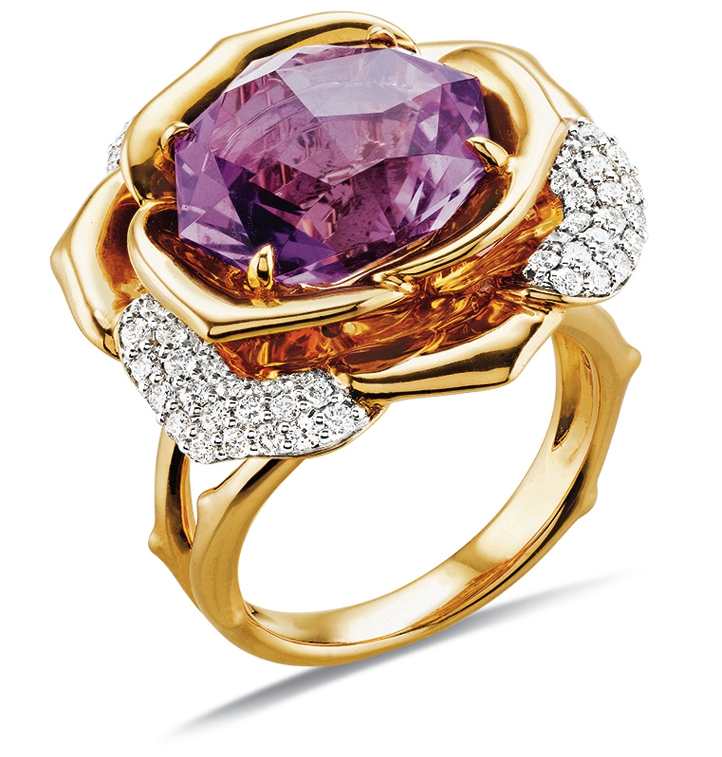 Gringoire Joaillier - ROSE - Bague Amethyste rose de France et diamants - BC2318AM-BTS.jpg