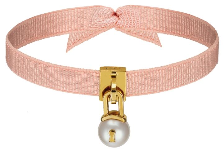 WORMS Paris - U'rband - Bracelet Perle Cadenas Rose poudré.jpg