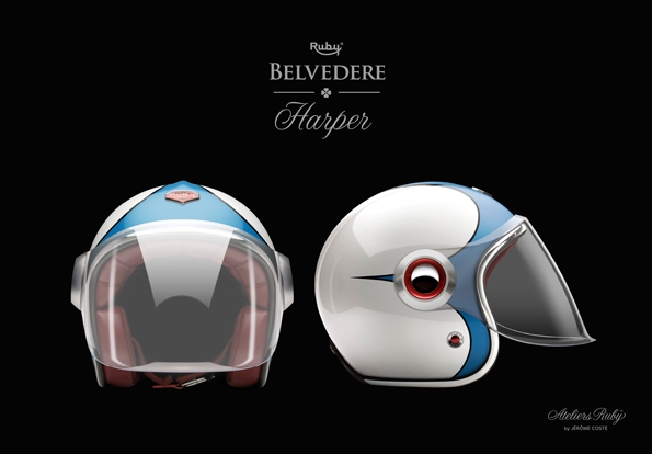 ruby,ateliers ruby,nouveautés,news,collection,couleurs,coloris,colors,casques,helmets,casque,helmet,jérome coste,dimitri coste,paris,luxe,luxury,pavillon,belvédère,fashion,mode,motorcycle,collaboration,karl lagerfeld,chanel,louis vuitton,colette,tron