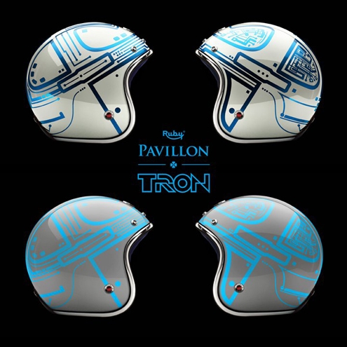 casque,ruby,tron,legacy,disney,movie,daft punk,luxe,fashion,tendance