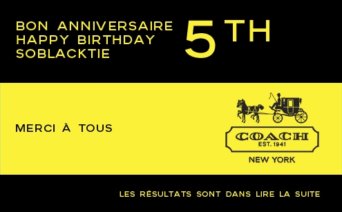 coach, concours, birthday, soblacktie, sacs, bags, maroquinerie, leather, collection, spring, summer, printemps, été, chic, new-york, américain, american, usa, preppy, anniversary, blog, mode, fashion, luxury, luxe
