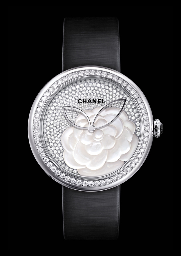 karl lagerfeld,chanel,horlogerie,horology,chanel première,première,première rock,montre,watch,rue cambon,direction artistique,fashion designer,luxe,luxury,coco chanel,gabrielle chanel,wertheimer,groupe wertheimer,baselworld 2015,montre j12,j 12,j12 tourbillon volant squelette,tourbillon volant,montre première,première tourbillon volant ajourée,mademoiselle privé,décor camélia,camélia