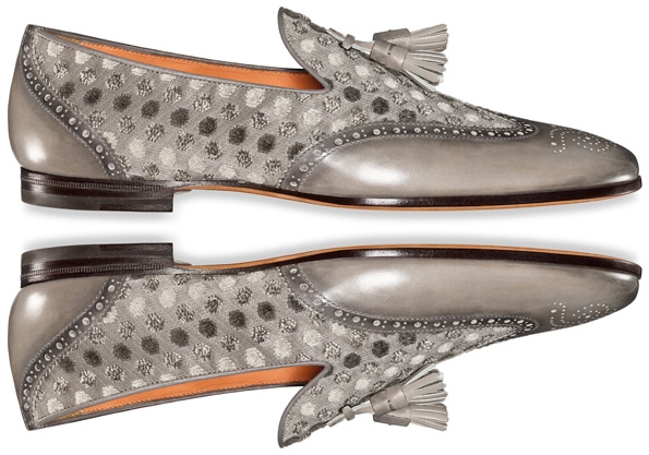 santoni,rubelli,italia,italie,italy,luxe,luxury,Collection capsule, AH2012,Capsule collection, FW2012,shoes,chaussures,tissus,venise,tradition,savoir faire,punteggiato,gio ponti,andrea santoni,limited edition,édition limitée,souliers,fashionistas,dandies,dandy