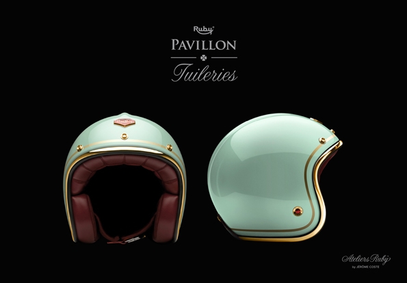 ruby,ateliers ruby,nouveautés,news,collection,couleurs,coloris,colors,casques,helmets,casque,helmet,jérome coste,dimitri coste,paris,luxe,luxury,pavillon,belvédère,fashion,mode,motorcycle,collaboration,karl lagerfeld,chanel,louis vuitton,colette,tron