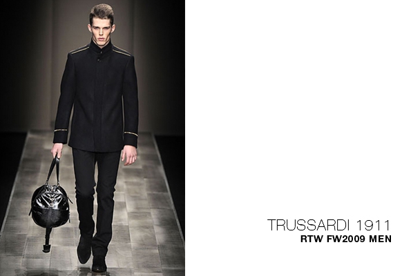 trussardi,trussardi 1911,collection,homme,automne,hiver,2009-2010