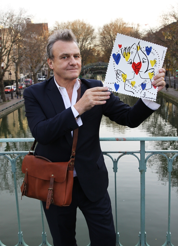 jean charles de castelbajac,jcdc,la poste,philatélistes,philatélie,timbres,timbre,fête,marketing,saint valentin,amour,lettre,passion,déclaration d'amour,2015,collection,collector,love,stamps,luxe,luxury,mode,france,french,art de vivre,savoir vivre,savoir faire,fashion,collaboration,création,édition limitée,art,dessin,illustration