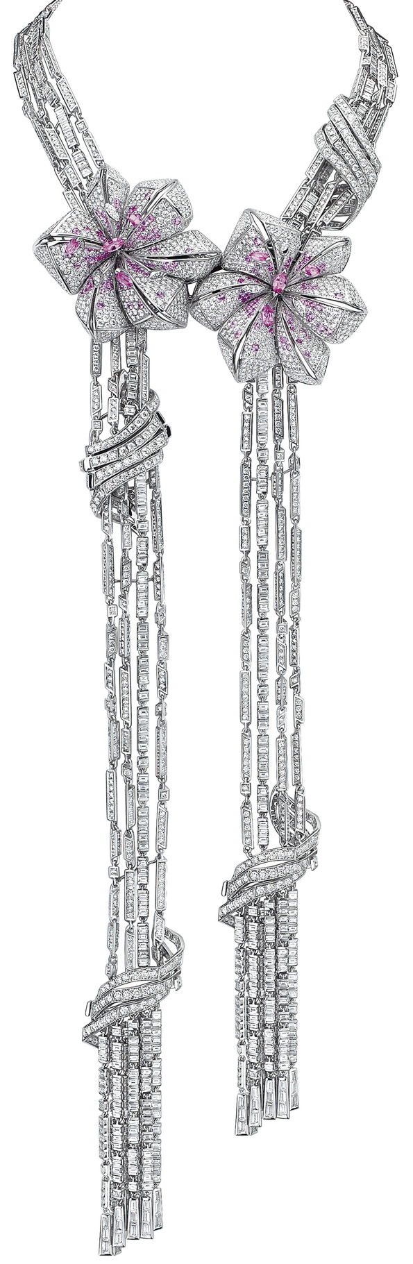 ellerio dits meller,mellerio,haute joaillerie,fine jewellery,high jewellery,joaillerie,joaillier,jewelry,jeweller,place vendôme,rue de la paix,précieux,marie de médicis,création,or,gold,diamant,émeraude,parrure,sautoir,broche,brooch,collier,perle,luxe,luxury,olivier mellerio,collection florissante,lys,fleur royale,france,royauté,symbole,bourgeon,printemps,éclats de lys,dentelles de lys