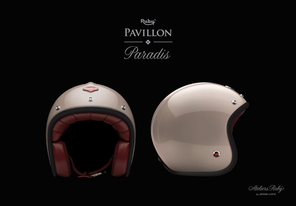 ruby,ateliers ruby,nouveautés,news,collection,couleurs,coloris,colors,casques,helmets,casque,helmet,jérome coste,dimitri coste,paris,luxe,luxury,pavillon,belvédère,fashion,mode,motorcycle,collaboration,karl lagerfeld,chanel,louis vuitton,colette,tron