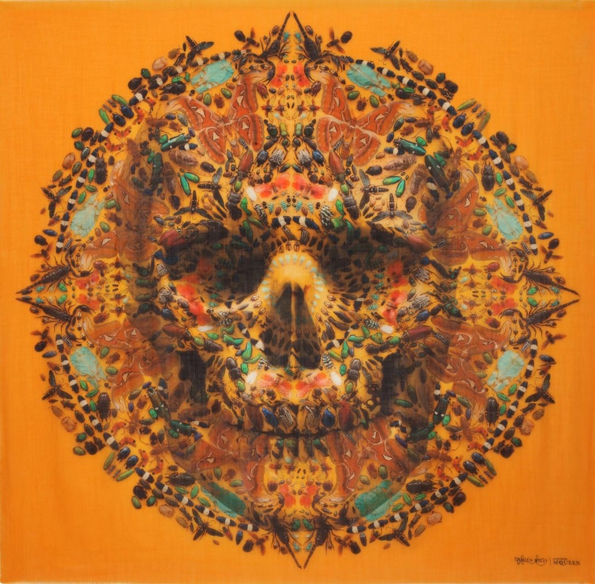 alexander mcqueen,mcqueen,sarah burton,art direction,damien hirst,solve sundsbo,art project,video,skulls scarves,scarf,silk,soie,skulls,skull,signature,limited edition,édition limitée,femme,women,fashion,mode,luxe,luxury,britannique,london,2013,féminin,art,keiring,ppr,show,ready to wear,rtw,prêt à porter,pap,haute couture