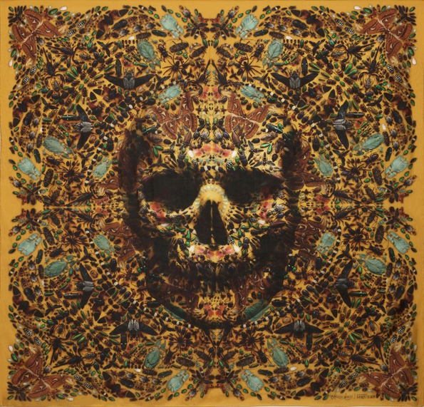 alexander mcqueen,mcqueen,sarah burton,art direction,damien hirst,solve sundsbo,art project,video,skulls scarves,scarf,silk,soie,skulls,skull,signature,limited edition,édition limitée,femme,women,fashion,mode,luxe,luxury,britannique,london,2013,féminin,art,keiring,ppr,show,ready to wear,rtw,prêt à porter,pap,haute couture