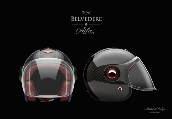 ruby,ateliers ruby,nouveautés,news,collection,couleurs,coloris,colors,casques,helmets,casque,helmet,jérome coste,dimitri coste,paris,luxe,luxury,pavillon,belvédère,fashion,mode,motorcycle,collaboration,karl lagerfeld,chanel,louis vuitton,colette,tron