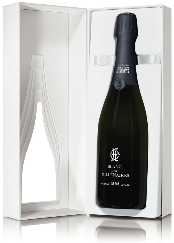 heidsieck,charles heidsieck,blanc des millénaires,blanc,millénaires,champagne,champaign,vin,wine,millésime,reims,nouvelle,identité,new,identity,brut réserve,rosé réserve,bouteille,flacon,élégance,élégante,dandy,charles camille heidsieck,luxe,luxury,raison,vendange,pinot,chardonnay,cépage,bulles,bubbles,pétillant,coffret,1995,thierry roset