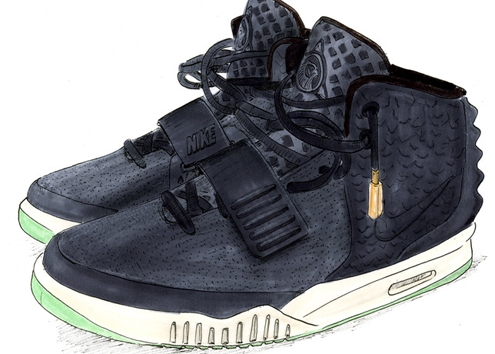 nike air yeezy 2,nike,nike air,yeezy,kanye west,fashion,sneakers,basktet,collaboration,mode,limited edition,édition limité,luxury,paris,week