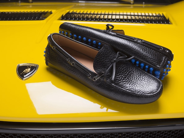 car shoe,prada,gruppo prada,lamborghini,limited,edition,50,anniversary,mocassin,loafer,tassel,luxury,luxe,fashion,blancpain,aventador,gallardo,miura,countach,diablo,espada,marzal,jalpa