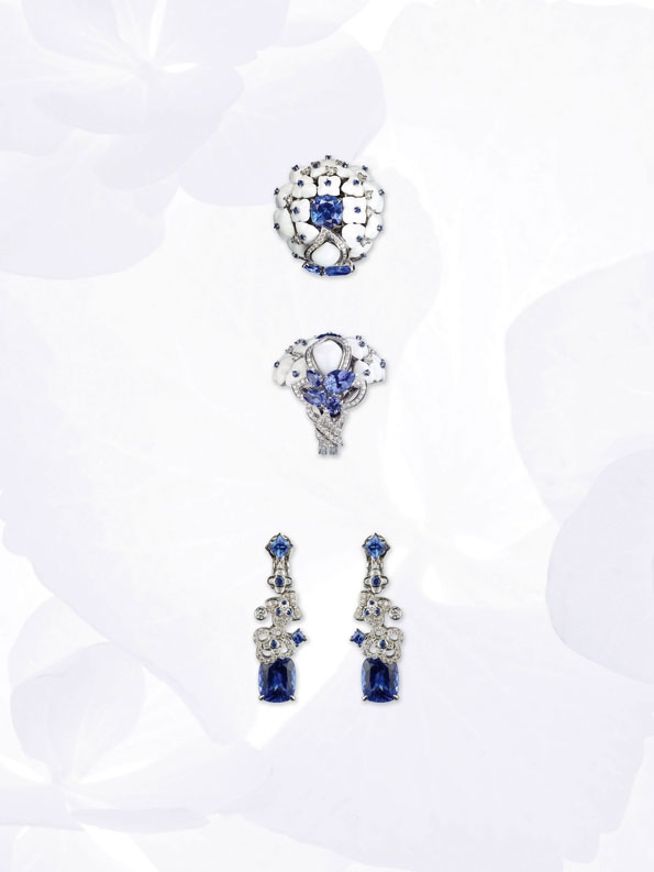 chaumet,hortensia,collection,boucles d'oreilles,bague,ring,cuff,necklace,collier, lvmh, luxe, joaillerie, jewelry,jewellery, diadème, tiare, couronne, diamant, diamonds, or, gold,white gold,or blanc,platine,place vendôme,paris,france,french,blog,magazine