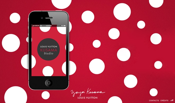 yavoi kusama,malletier,louis vuitton,lvmh,marc jacobs,fashion,designer,art director,directeur artistique,luxe,luxury,collaboration,projet,artistique,application,ipad,iphone,apps,apple,numérique,photographie