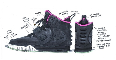 nike air yeezy 2,nike,nike air,yeezy,kanye west,fashion,sneakers,basktet,collaboration,mode,limited edition,édition limité,luxury,paris,week