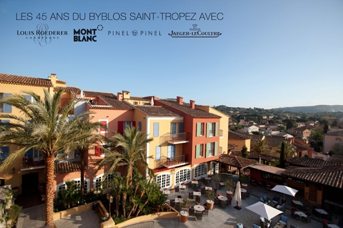 byblos,saint-tropez,anniversaire,anniversary,45 ans,45th,collaborations,luxury,luxe,prestige,série limitée,limited edition,french riviera,côte d'azur,louis roederer,cristal,champagne,champain,jeroboam,gold,montblanc,stylo,plume,pen,laque,coffret,pinel & pinel,malle,malletier,trunk,jaeger lecoultre,jaeger,watch,watches,montre,montres,master compressor extreme tourbillon,master compressor,tourbillon,horlogerie,horology