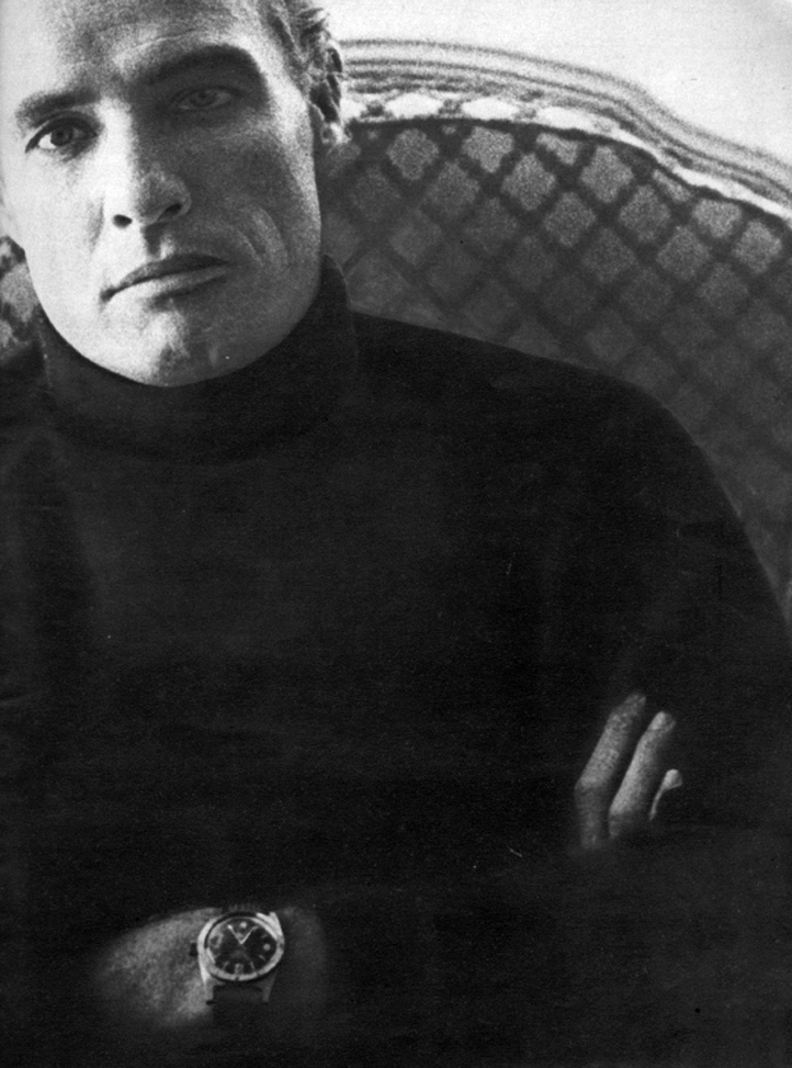 marlon brando,marc nicolet,skin diver,montre,rolex,hollywood,the rolexrialist